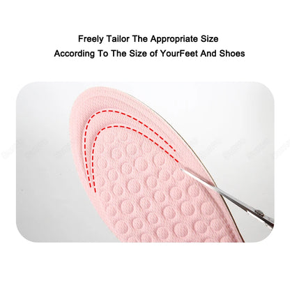 EVA Memory Foam Invisible Height Increased Insoles for Women Shoes Inner Sole Shoe Insert Lift Heel Comfort Heightening Insoles