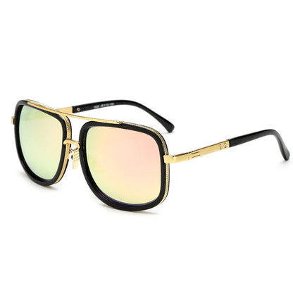 New Fashion Big Frame Sunglasses Men Square