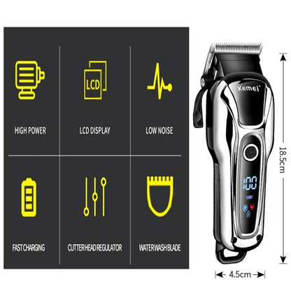 Original Kemei 2 Speed Professional Hair Trimmer For Men