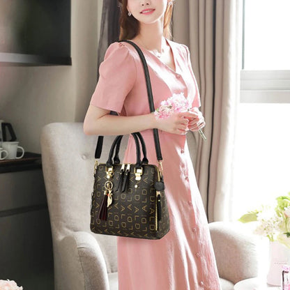 Fashion English Letter Handbag Womenr Bag