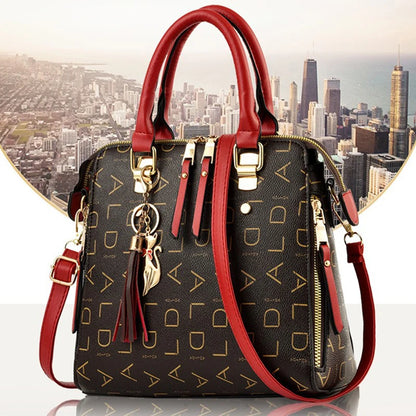 Fashion English Letter Handbag Womenr Bag