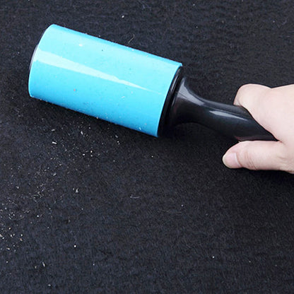 Reusable Sticky Roller For Cleaning Clothes Cat Dog Hair Clean Brush Washable Silicone Dust Lint Wiper Remover
