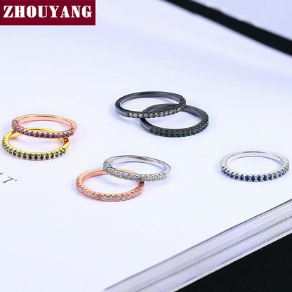 Dainty Wedding Ring For Women Man Concise