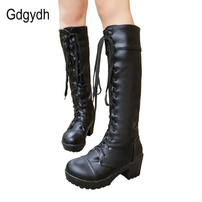 Gdgydh Large Size 43 Lace Up Shoes Winter Hot Sale