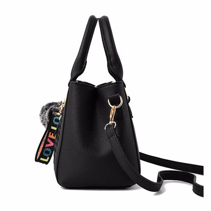 Embroidery Messenger Bags Women Leather Handbags