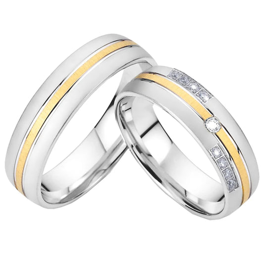 High Quality Wedding Bands Rings For Couples Men And Women