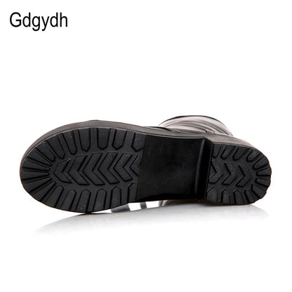 Gdgydh Large Size 43 Lace Up Shoes Winter Hot Sale