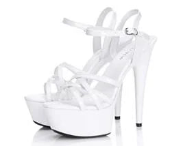 Hot! Women Summer Sandals Patent Leather Platform