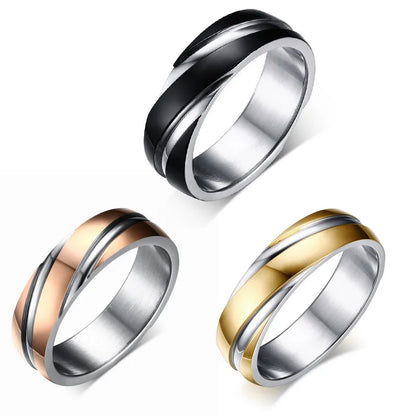 Vnox Wedding Rings for Men 316l Stainless
