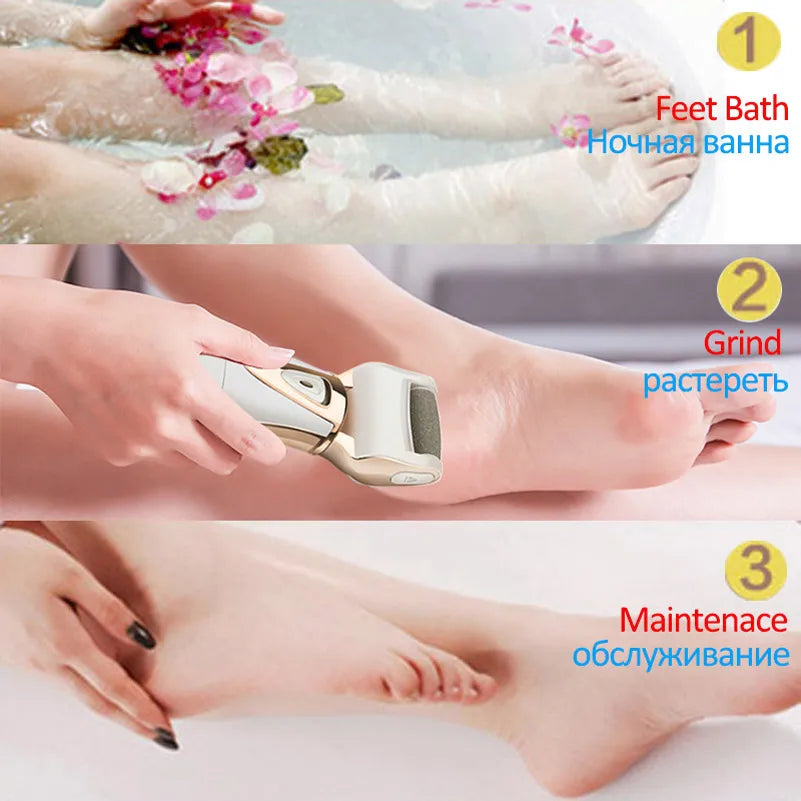 Denicer electric foot care machine hard dry