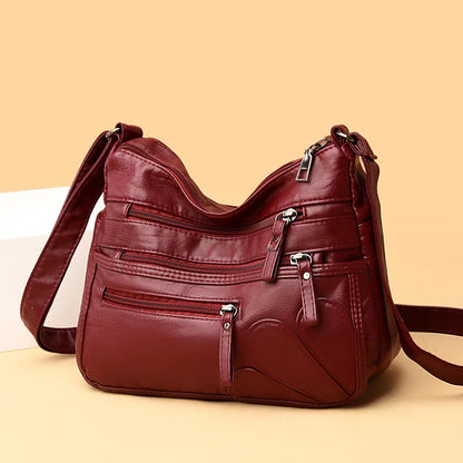 High Quality Women Shoulder Bag Pu Leather Crossbody Bag