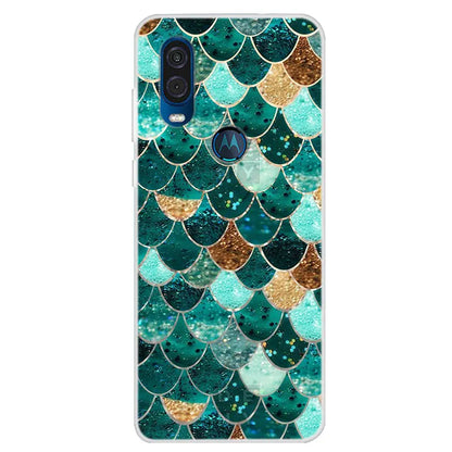 For Motorola Vision Case Soft TPU Silicone Back Cover For Moto