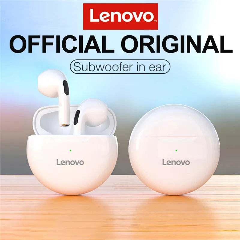 Lenovo HT38 TWS Earphone  Dual Mic Noise