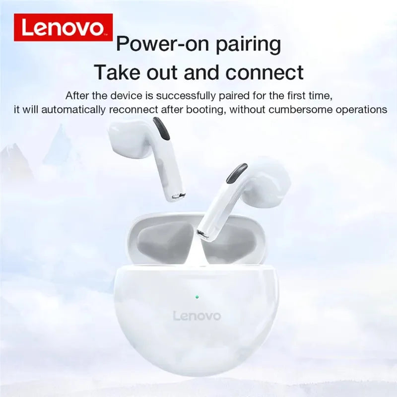 Lenovo HT38 TWS Earphone  Dual Mic Noise