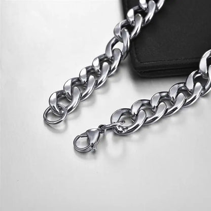 Stainless Steel Chain Necklace for Men Women