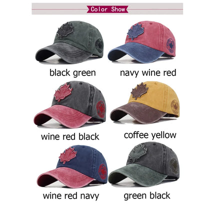 Cotton Gorras Brand Canada djustable Wonmen Baseball hat