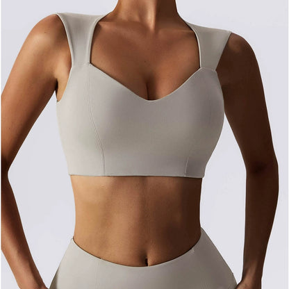 Fashion Summer Nude Feel Yoga Clothes