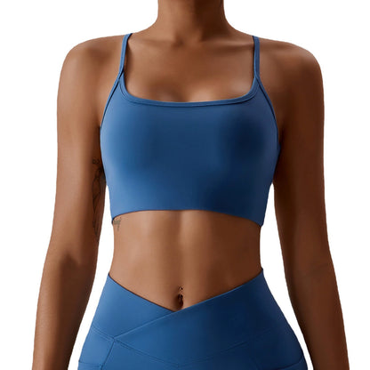 Quick-Dry Breathable Outdoor Running Sports with Chest Pad Yoga