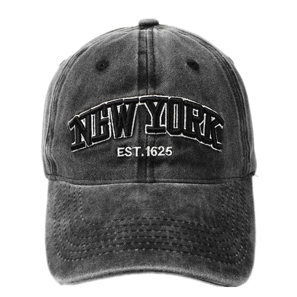 Washed All-match Embroidery Snapback Student Boys an Caps
