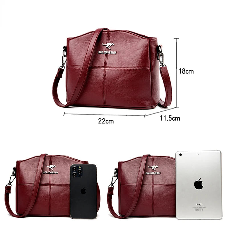 Fashion Female High Quality Soft Leather Bag