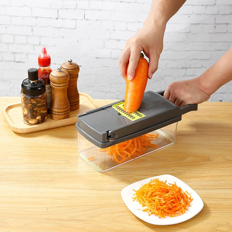 Multer Kitchen Vegetable Slicer Dicer Cut