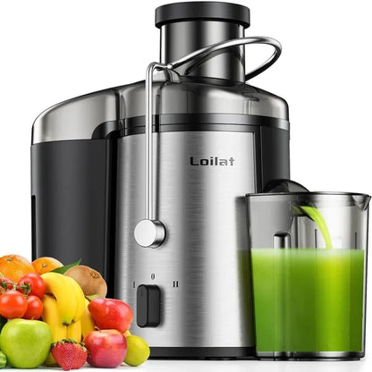 Juicer Machine, 500W Juicer with 3” Wide Mouth