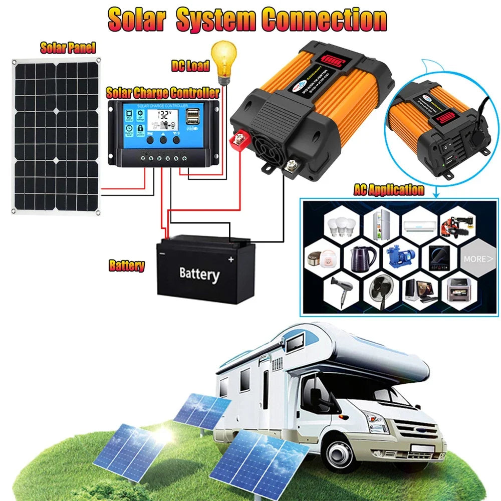 Inverter 4000W 6000W ter LED Display