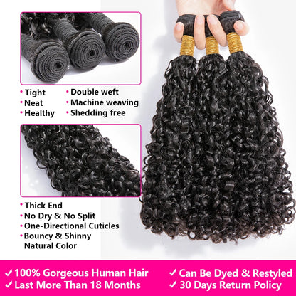 Brazilian 10A Weave Only Virgin Hair Extension 3B 3C