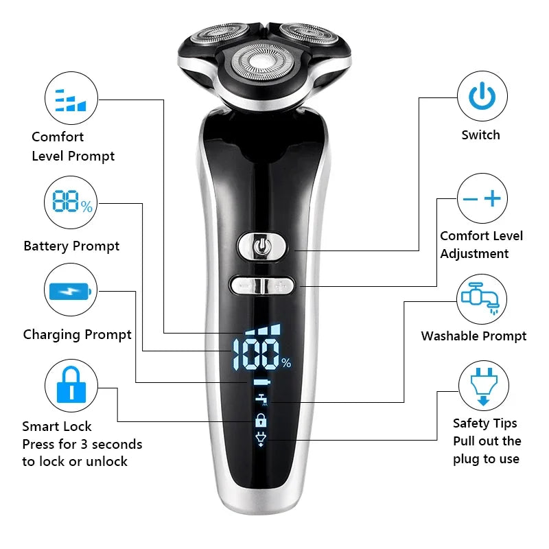 Electric Shaver 4D For Men