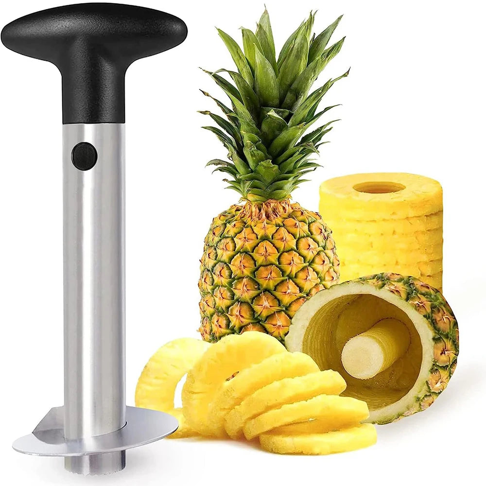 Pineapple Corer and Slicer Tool, Stainless Steel