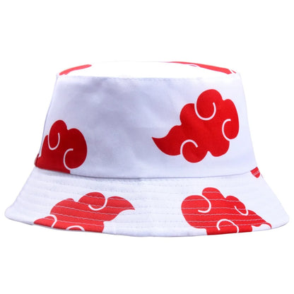 Rimiut Red Cloud Anime Cartoon Embroiderotect Fishing Hats