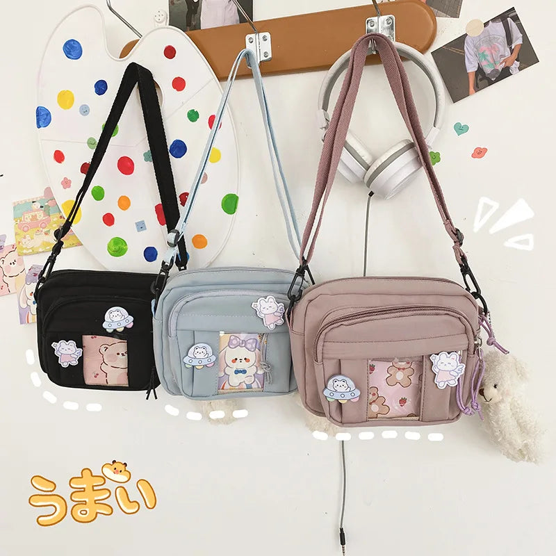 New Kawaii Bag Girls 2023 New JK Transparent Bag