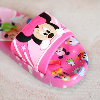 New Summer Children Sandals Kids Cartoon Minnie Toi-Slips