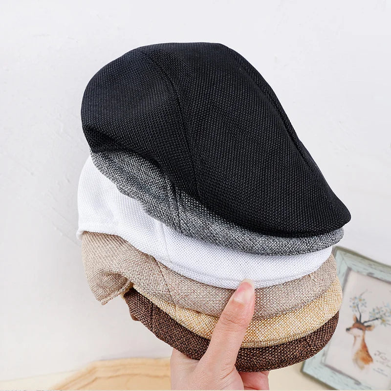 New Men Berets Spring Autumn Winter British Styl