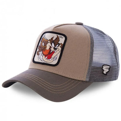 High Quality Brand Anime Cartoon Snapback Mesh Hat Trucker Hat