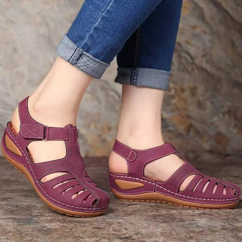 Women Shoes Sandals Premium Mid Heels Platform