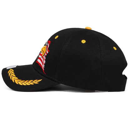 Unisex USA Eagle Embroidery Baseball Caps Spring and Autumn Outdoor