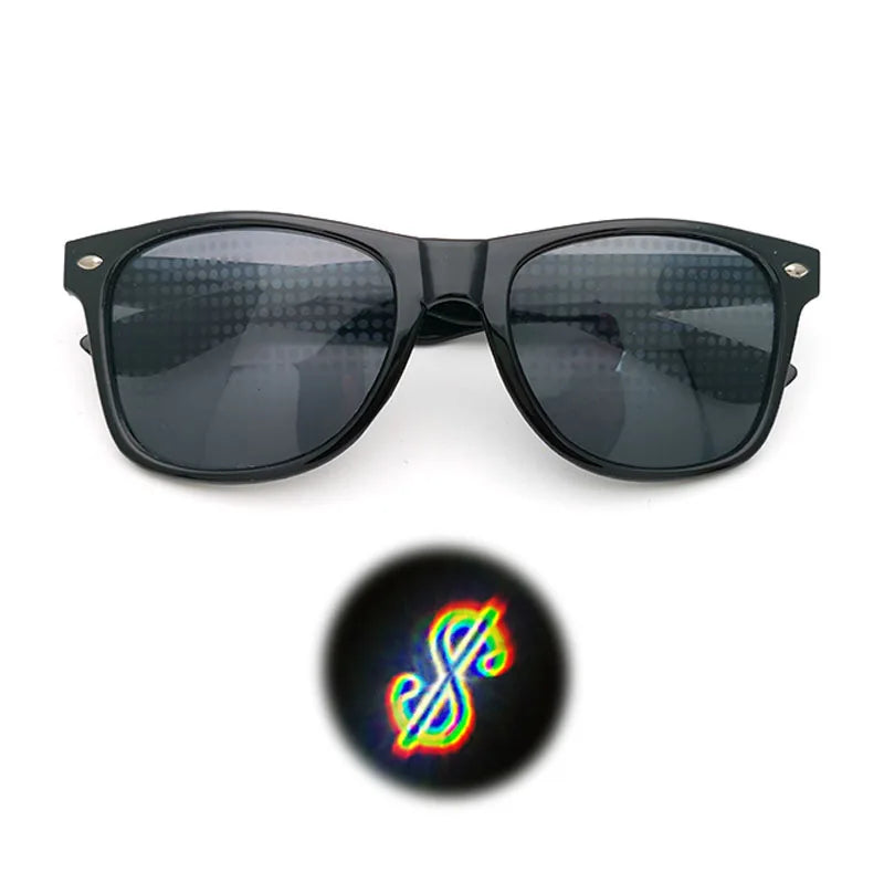 Funny Sunglasses Love and Star