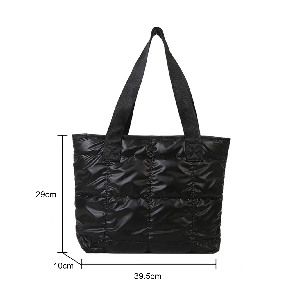 Fashion Tote Handbags Soft Rhombus Bags for Women