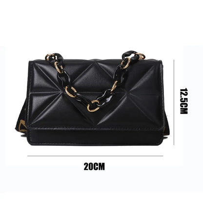 Fashion Women Shoulder Bag Handbags PU Leather