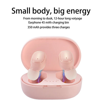 A6S TWS Wireless Bluetoot ancelling Earplug Mini Headphones Hands-free