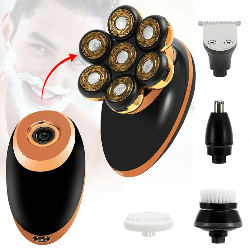 New Shaver For Men 7D Independently 7  Razor Multifunction