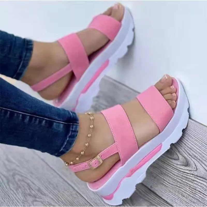 Women Shoes Spring Summer Sandals Peep Toe