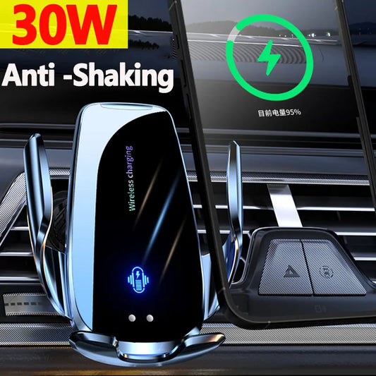 30W Car Wireless Charger Automatic Car