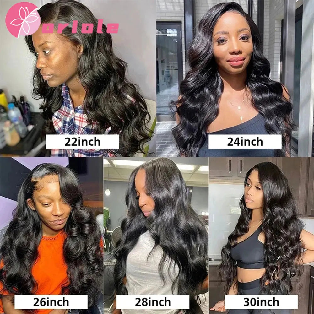 Brazilian Body Wave Human Hair Bundles Double Weft Bundles Hair Extensions