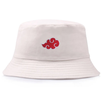 Rimiut Red Cloud Anime Cartoon Embroiderotect Fishing Hats