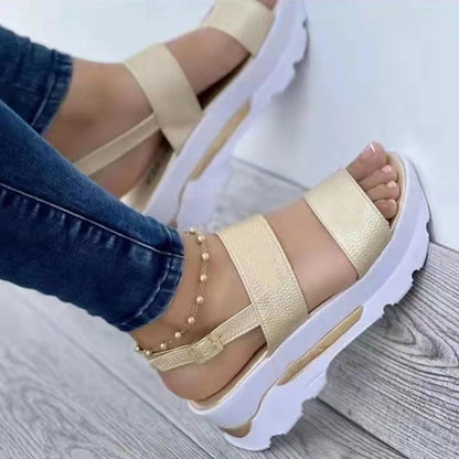 Women Shoes Spring Summer Sandals Peep Toe