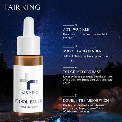 Retinol Wrinkles Remover Face Serum Lifting Firming Anti Aging Essence Fade Fine Lines Moisturizing Brightening Beauty Skin Care