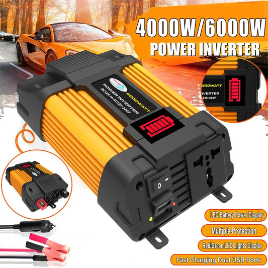 Inverter 4000W 6000W ter LED Display