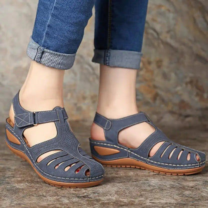 Women Shoes Sandals Premium Mid Heels Platform